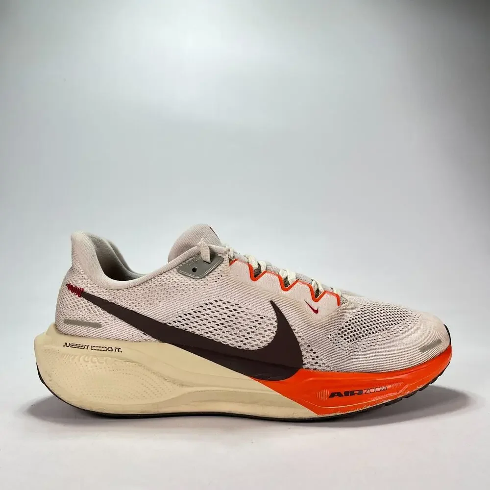 Nike Air Zoom Pegasus 41 Sail Orange Running Shoes HV5975-102 Men's Size 10